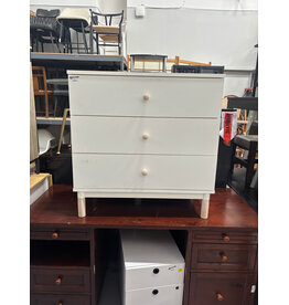 White and Pink Kids Dresser