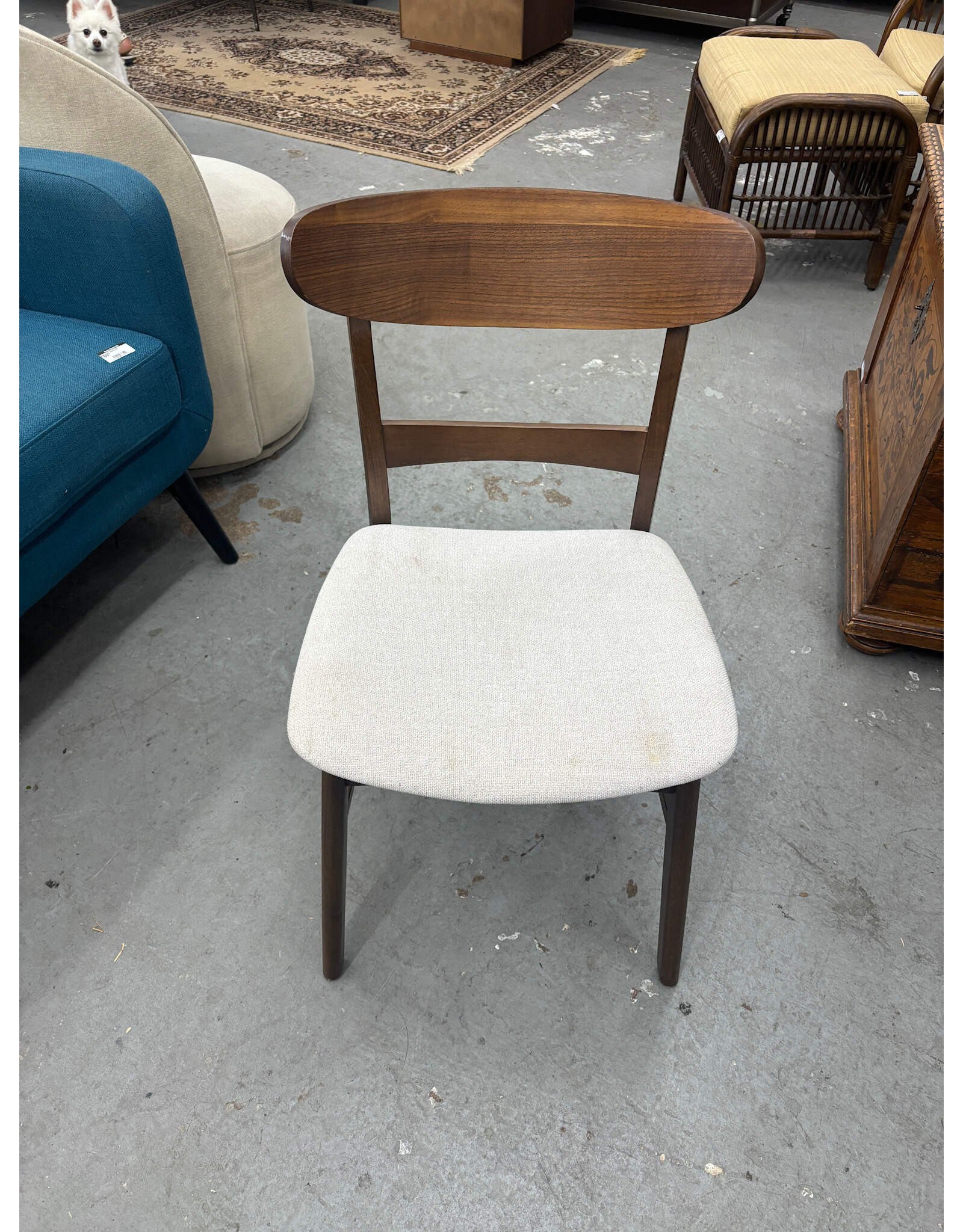 Scooped Back Dining Chair