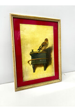 The Goldfinch by Carel Fabritius, framed print