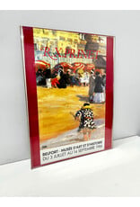 Framed Rene-Xavier Prinet Exhibition Poster