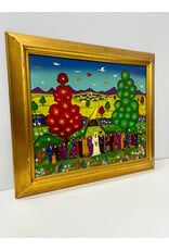 Le Miriage, framed painting on canvas, sgnd Madeline Morrissey