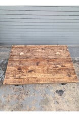 Reclaimed Wood with Steel Base Coffee Table