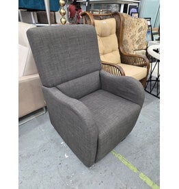 Gray Glider Armchair