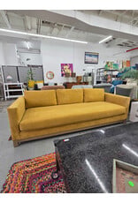 Yellow Velvet Sofa