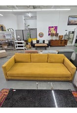 Yellow Velvet Sofa