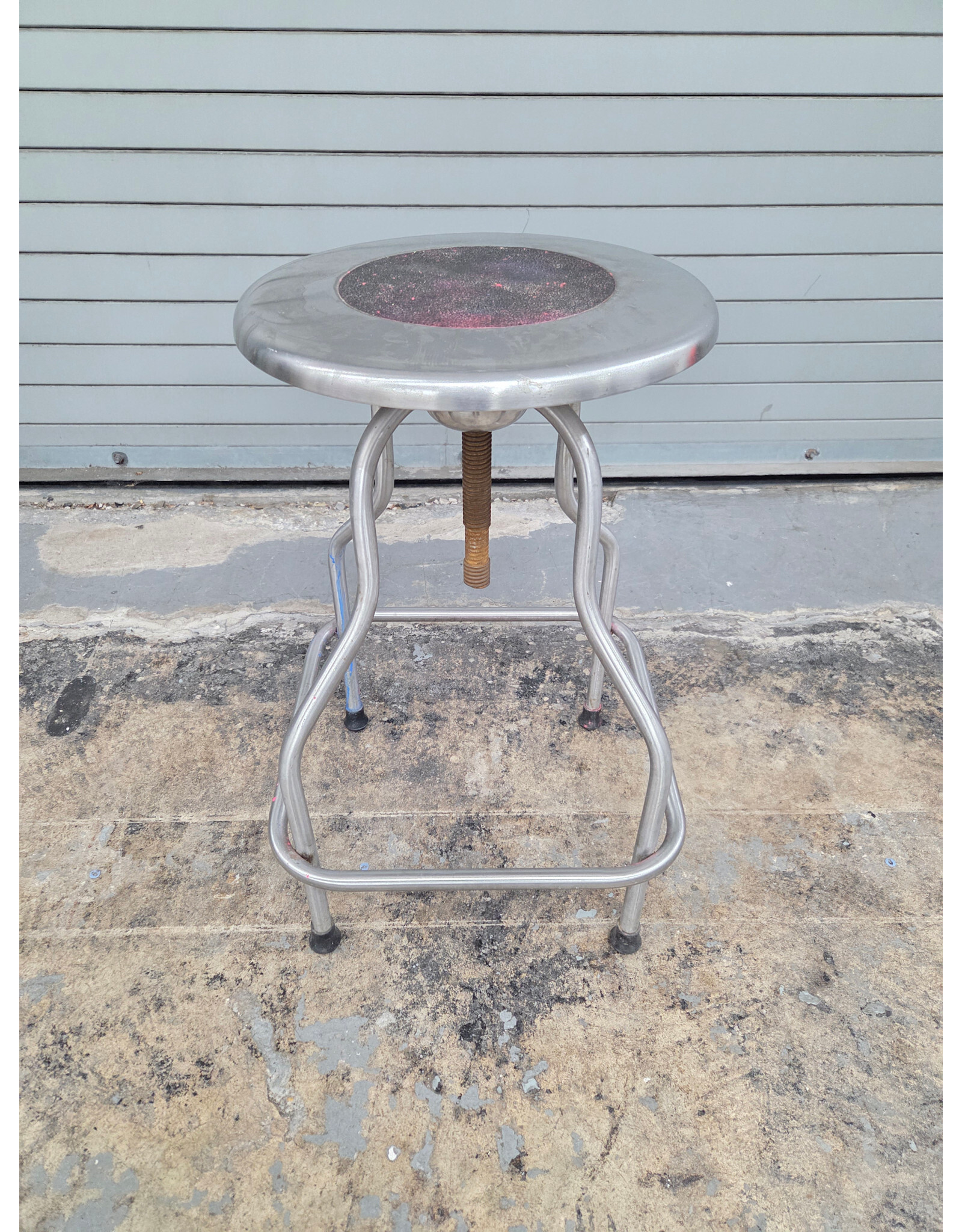 Stainless Steel Revolving Lab Stool