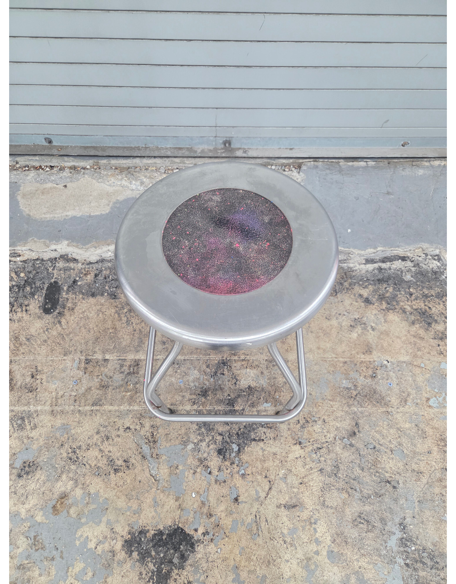 Stainless Steel Revolving Lab Stool