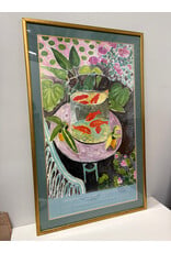 Les Poissons Rouges, framed print, Matisse
