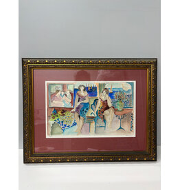 Seaside Women, editioned print, sgnd. Patric