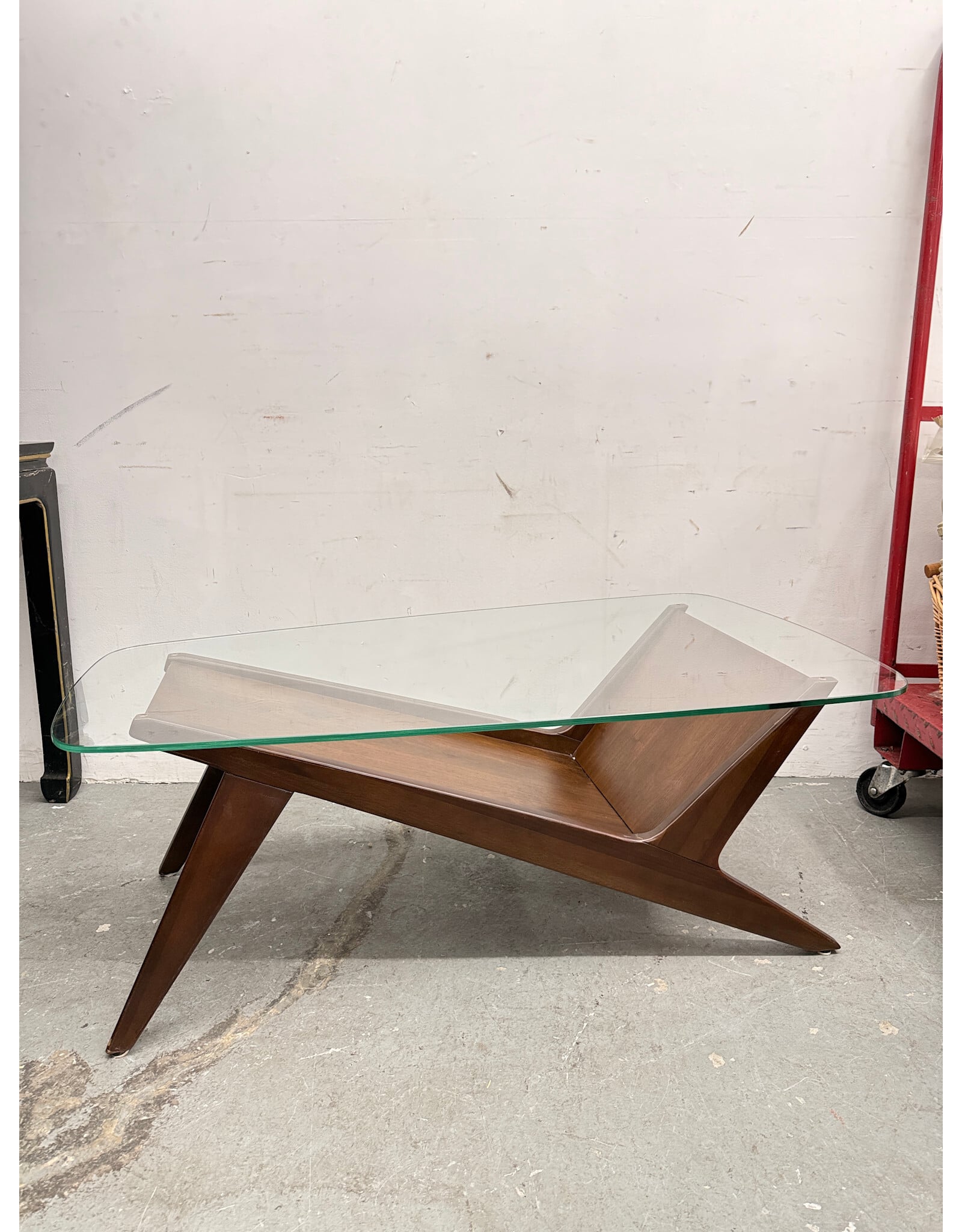 Marcio Wooden Display Coffee Table by West Elm