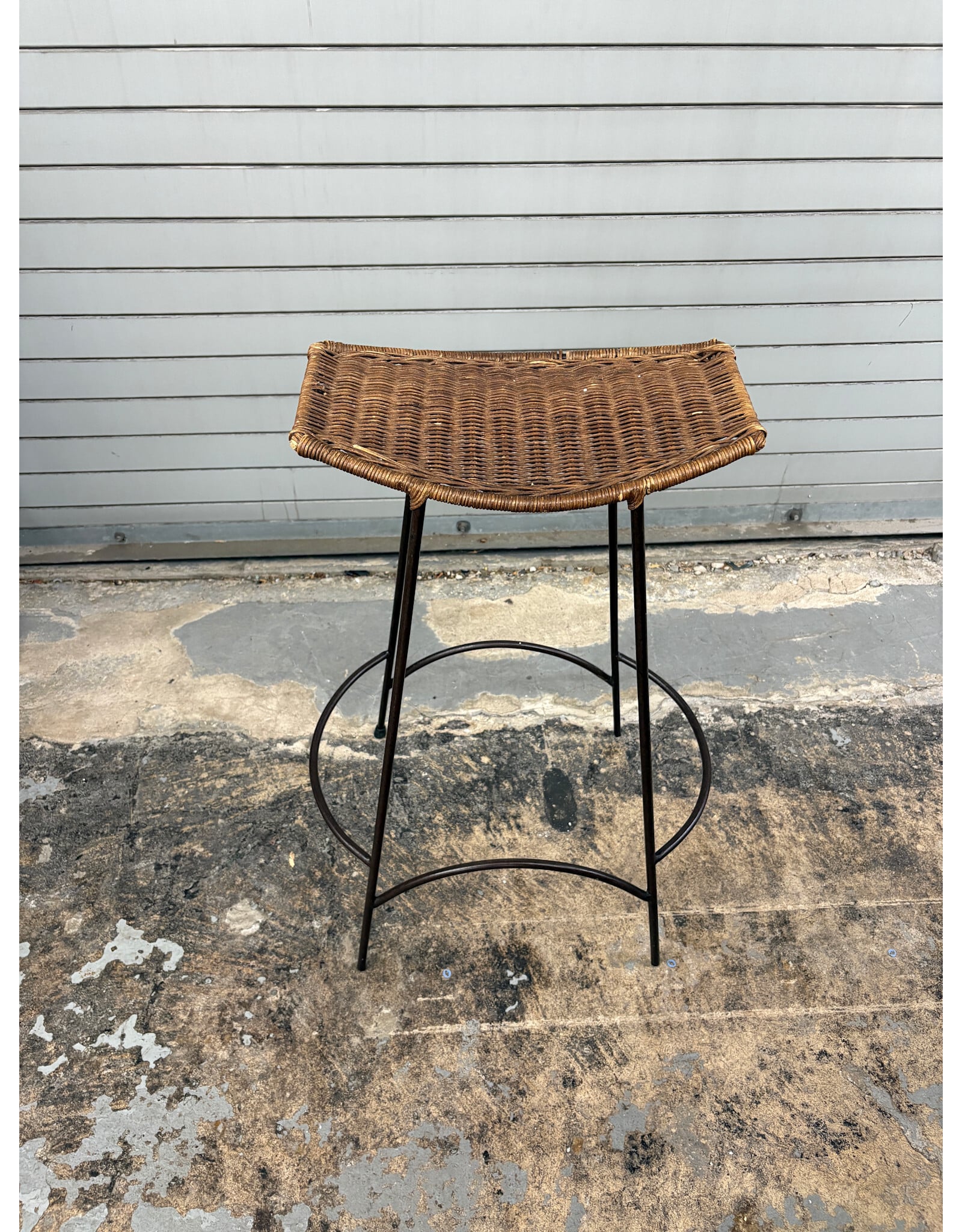 Vintage Arthur Umanoff Style Stool