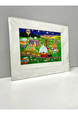 Night Carnival, framed print 20/250, sgnd Steven Klein