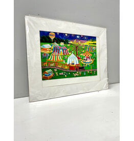 Night Carnival, framed print 20/250, sgnd Steven Klein