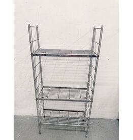 Chrome 3-Shelf Unit