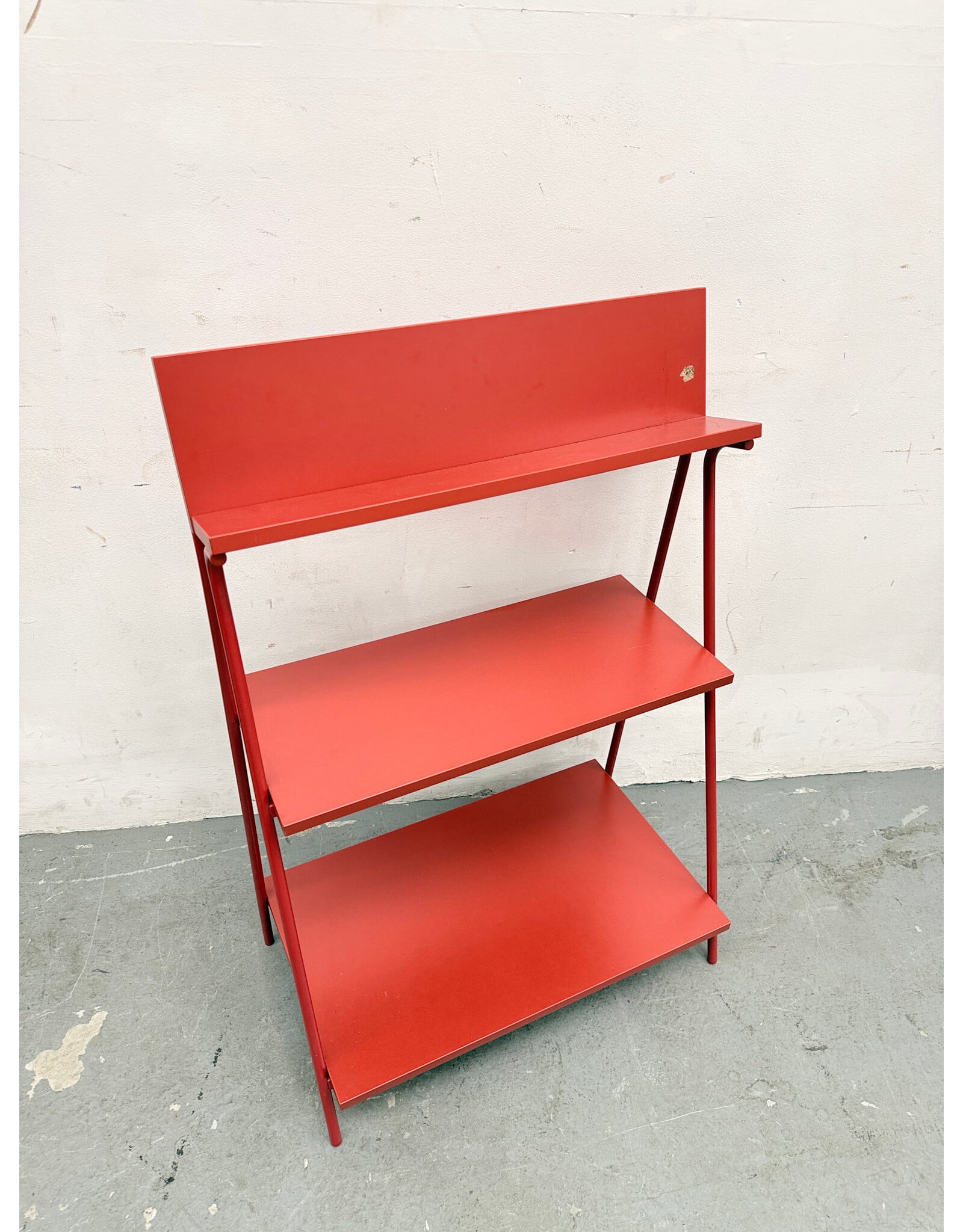 IKEA Red Storage Shelf