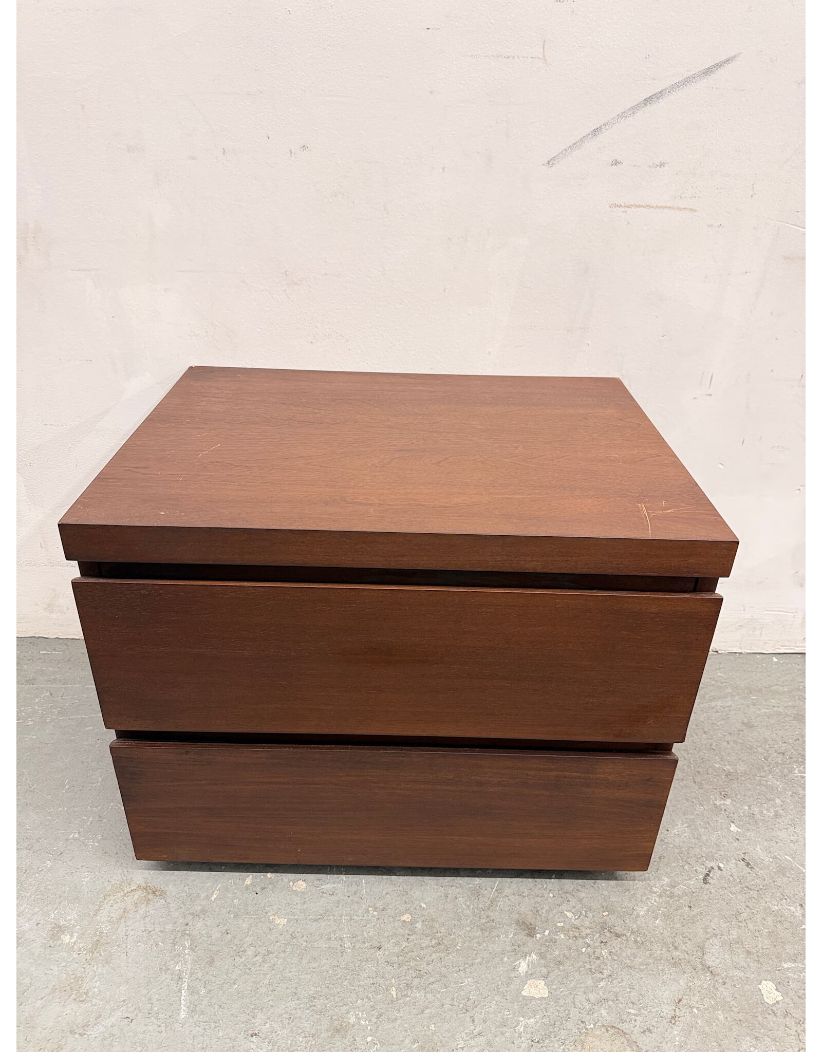 Minimalist Walnut Nightstand