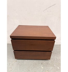 Minimalist Walnut Nightstand