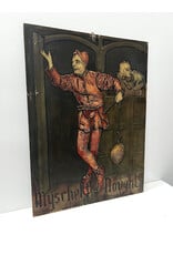Myscheff Nought, medieval style painting on board