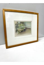 Study for "Mid-Summer Daisies" 1987, framed print, sgnd Simon Dinnerstein