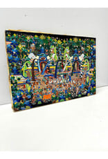 Balinese Folk Art, painting on canvas