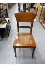 1920s Italian ‘Biedermeier Style’ Side Chair With Cane Seat
