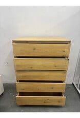 Vintage Pine Tallboy Dresser