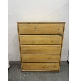 Vintage Pine Tallboy Dresser