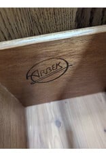 1980s Solid Oak Wide Waterfall Dresser by Arbek