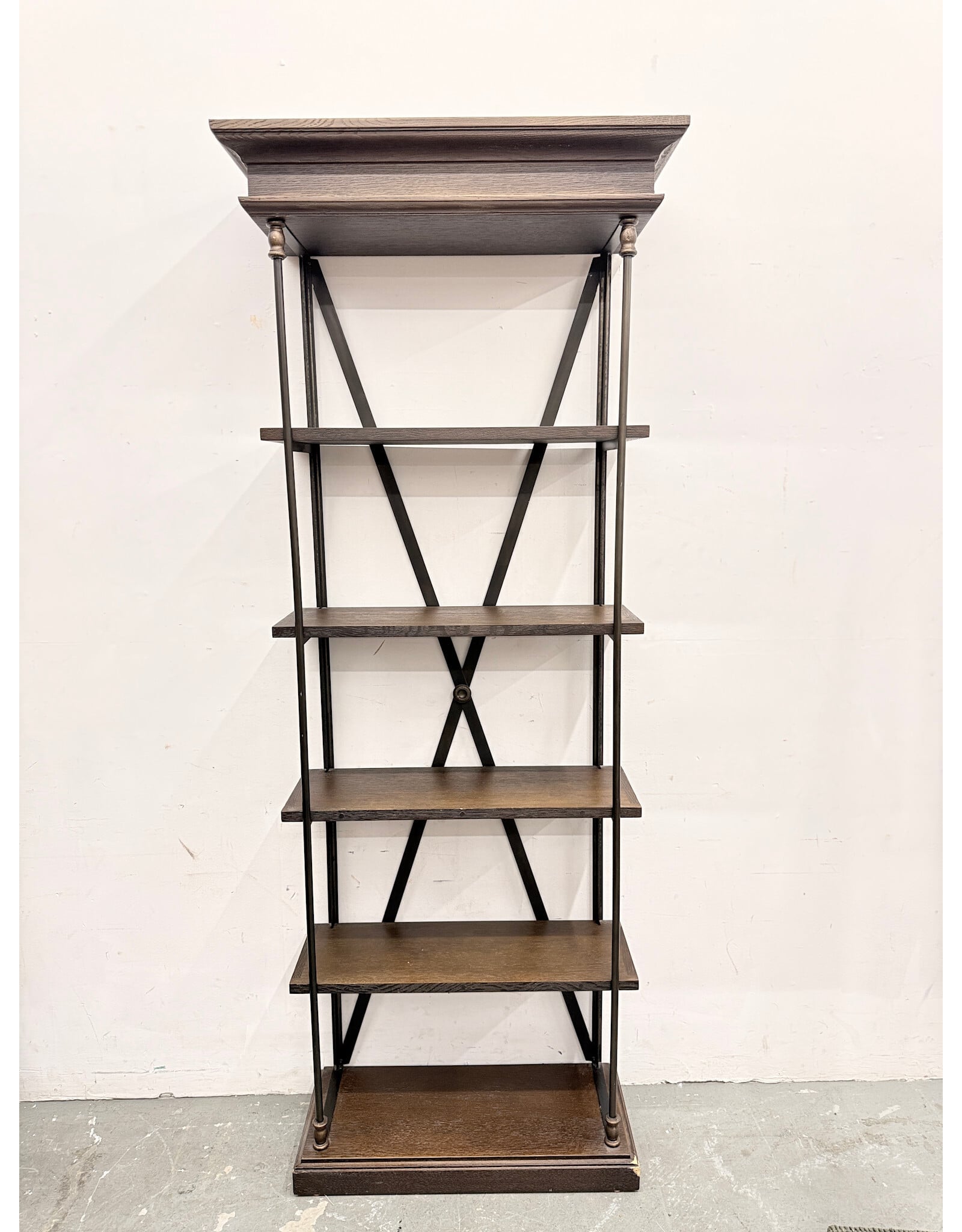 Restoration Hardware Parisian Cornice Single Shelf