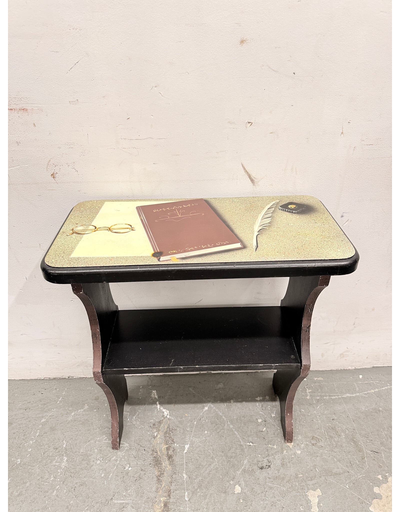 1950s Painted Magazine Rack