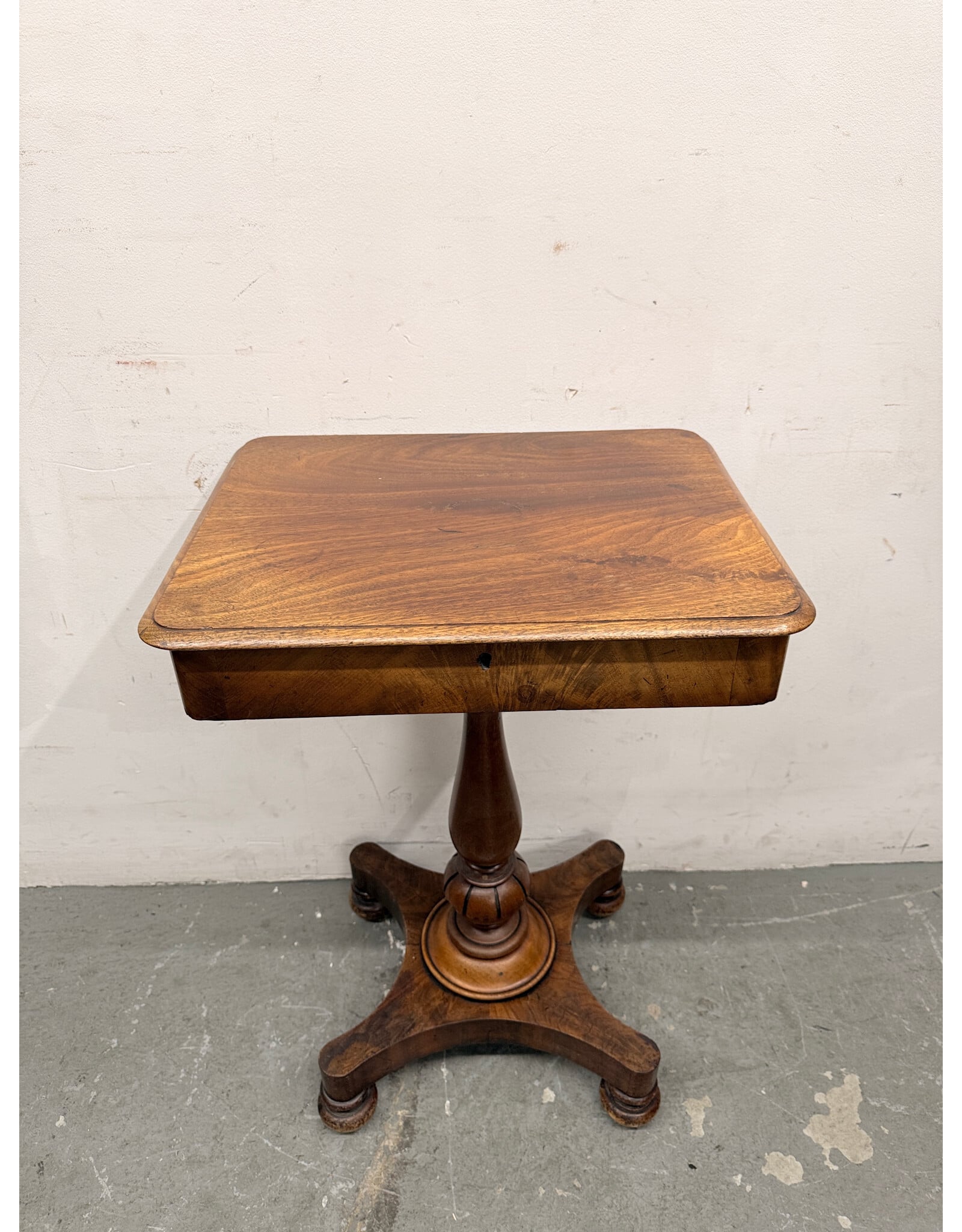 Antique William IV Pedestal Table