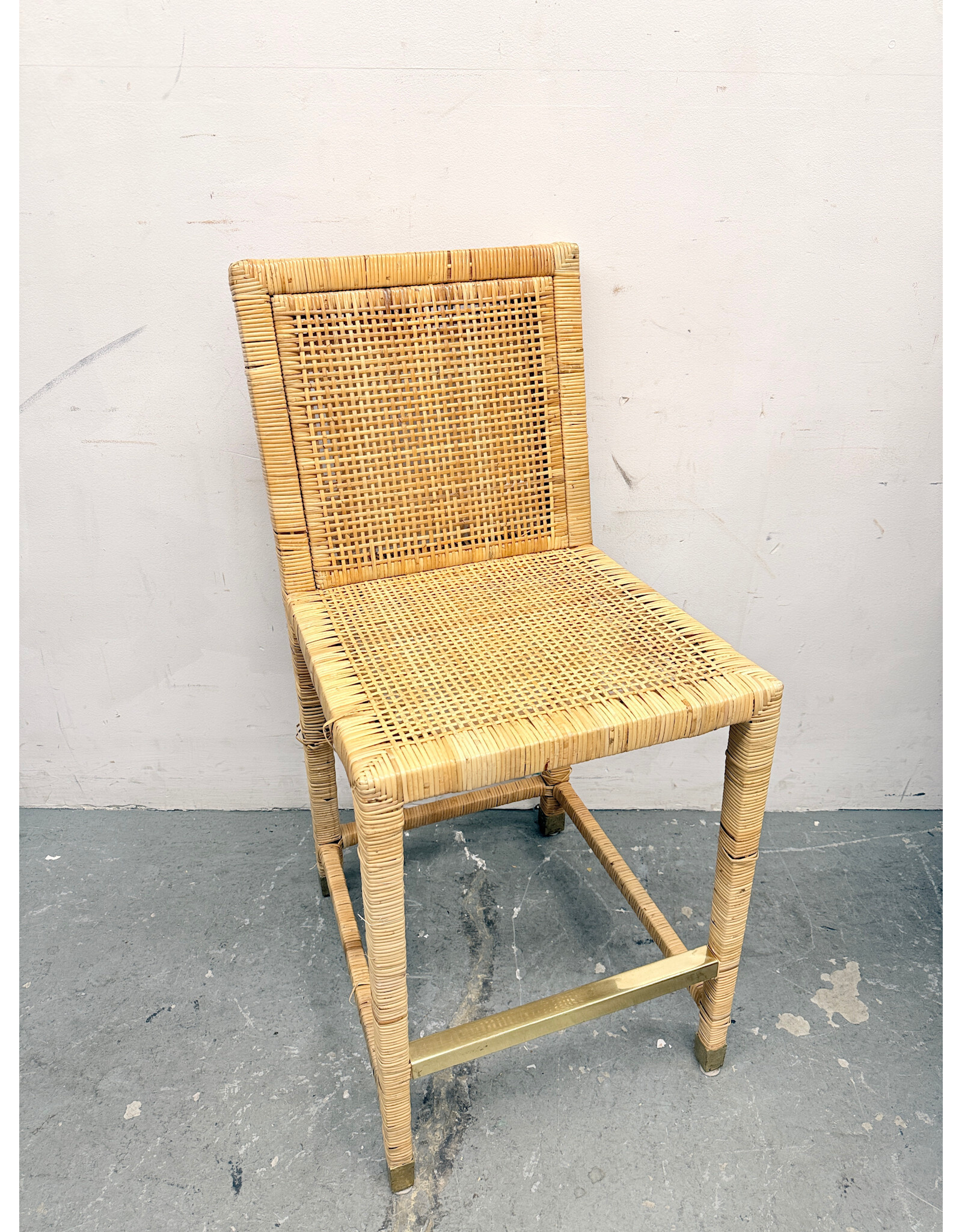 Serena and Lily Rattan Counter Stools