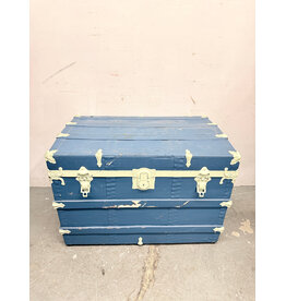 Dusty Blue Antique Chest