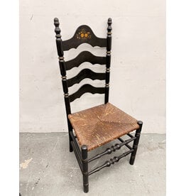 Vintage Hitchcock Style Ladder Back Chair
