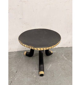 African-Inspired Tripod Table
