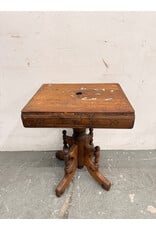 Antique Victorian Style Pedestal Parlor Table