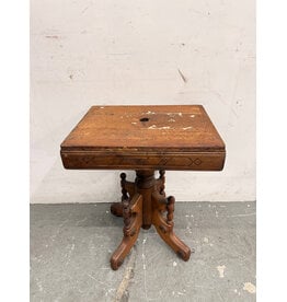 Antique Victorian Style Pedestal Parlor Table