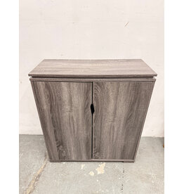 Modern Gray Wooden Shoe Cabinet