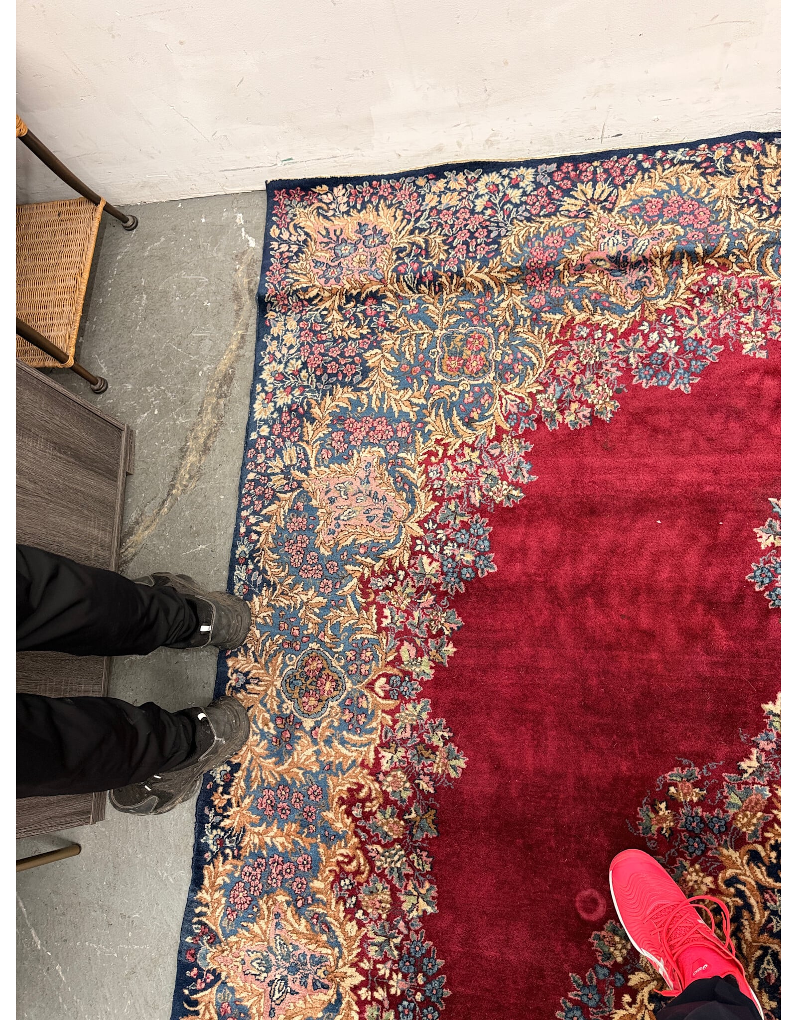 Vintage Karastan Kirman Rug
