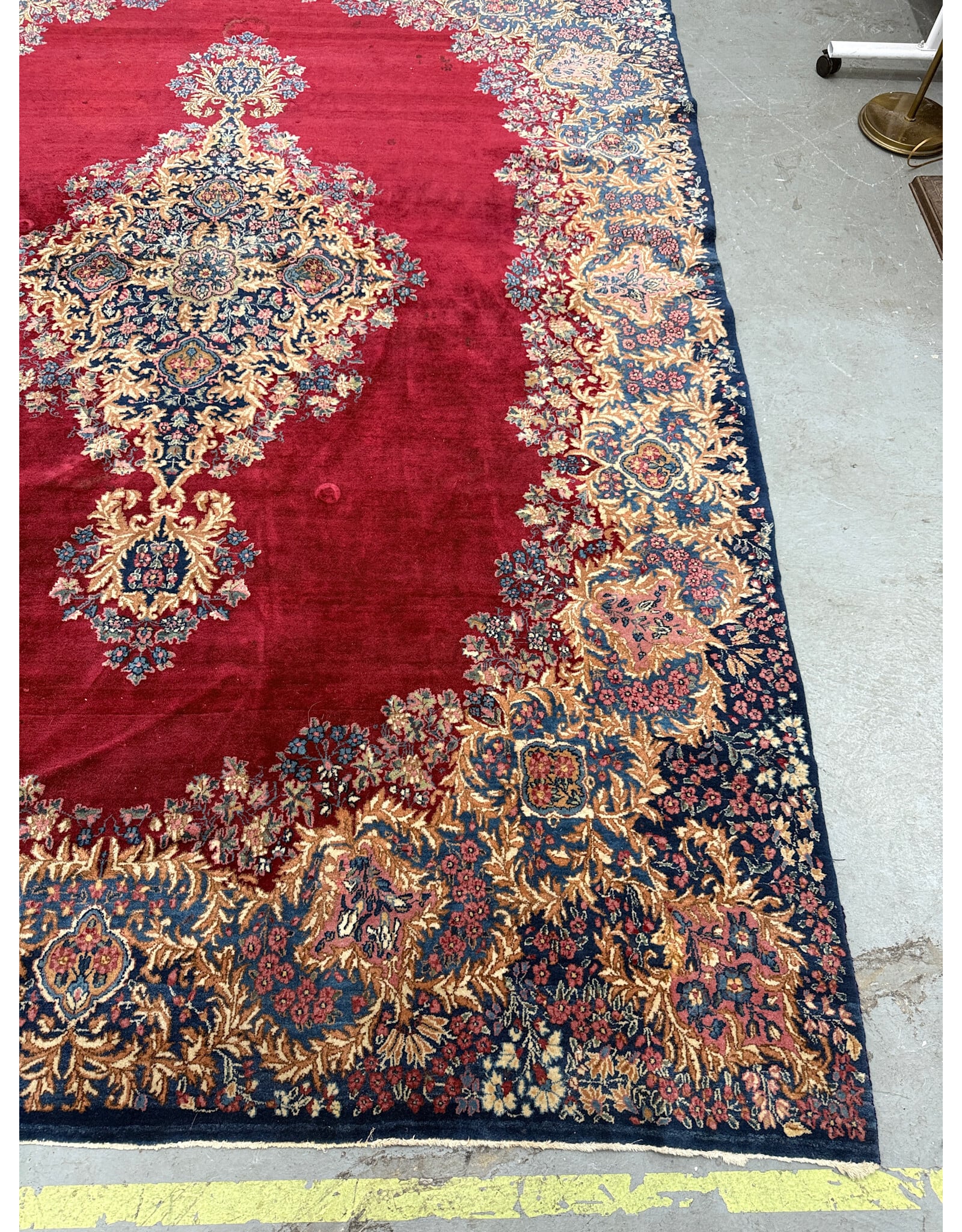 Vintage Karastan Kirman Rug