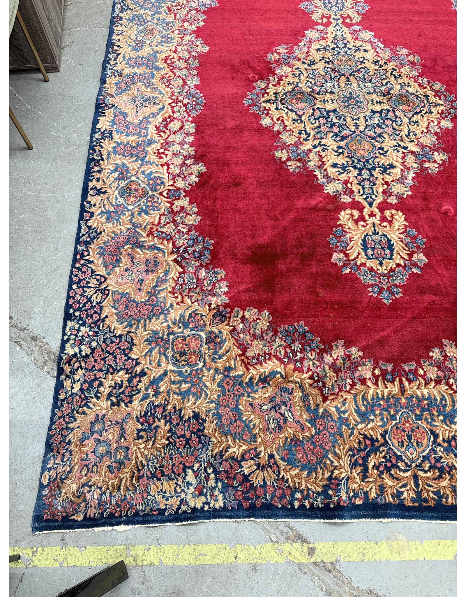 Vintage Karastan Kirman Rug