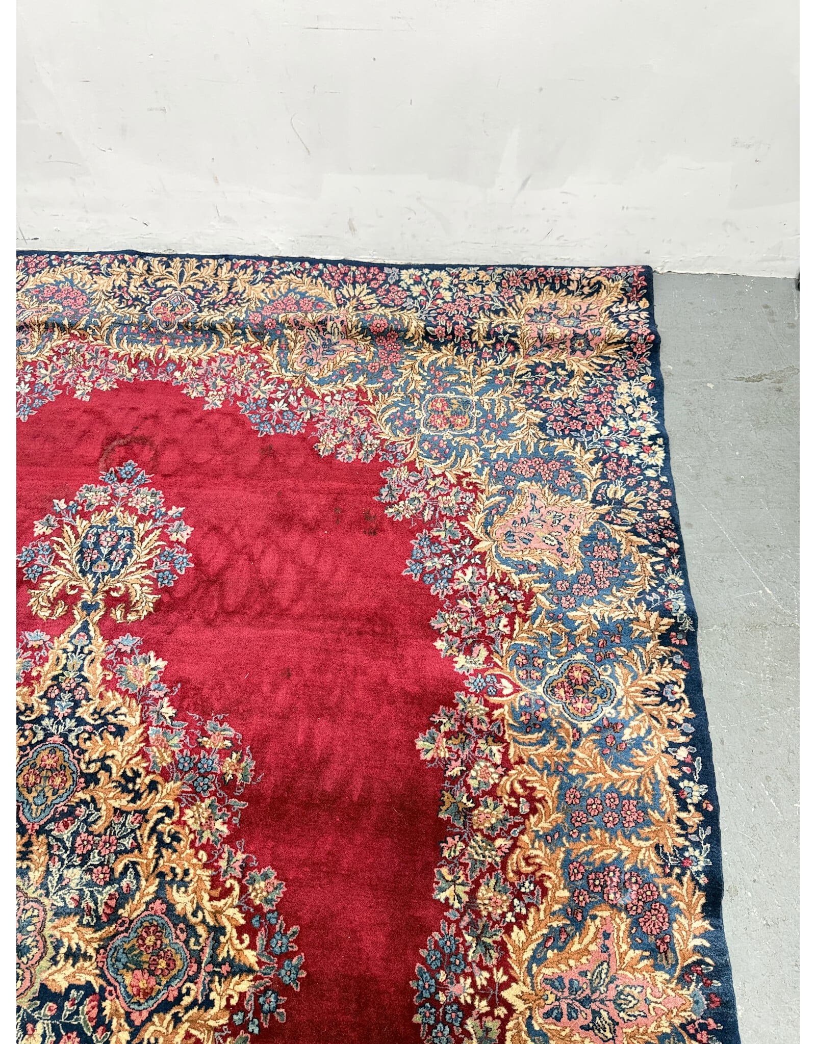 Vintage Karastan Kirman Rug