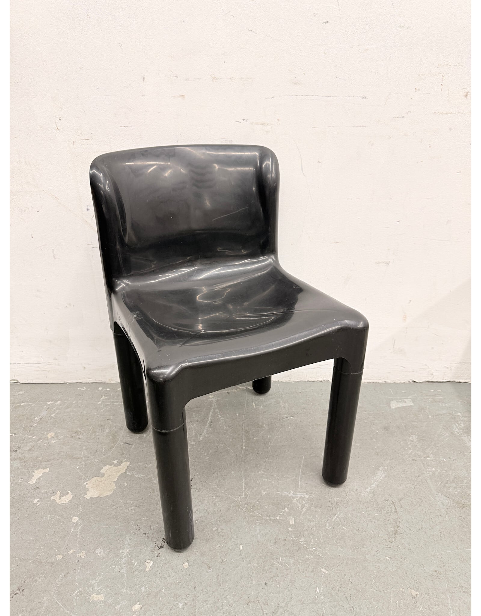 Vintage Kartell Black Chair