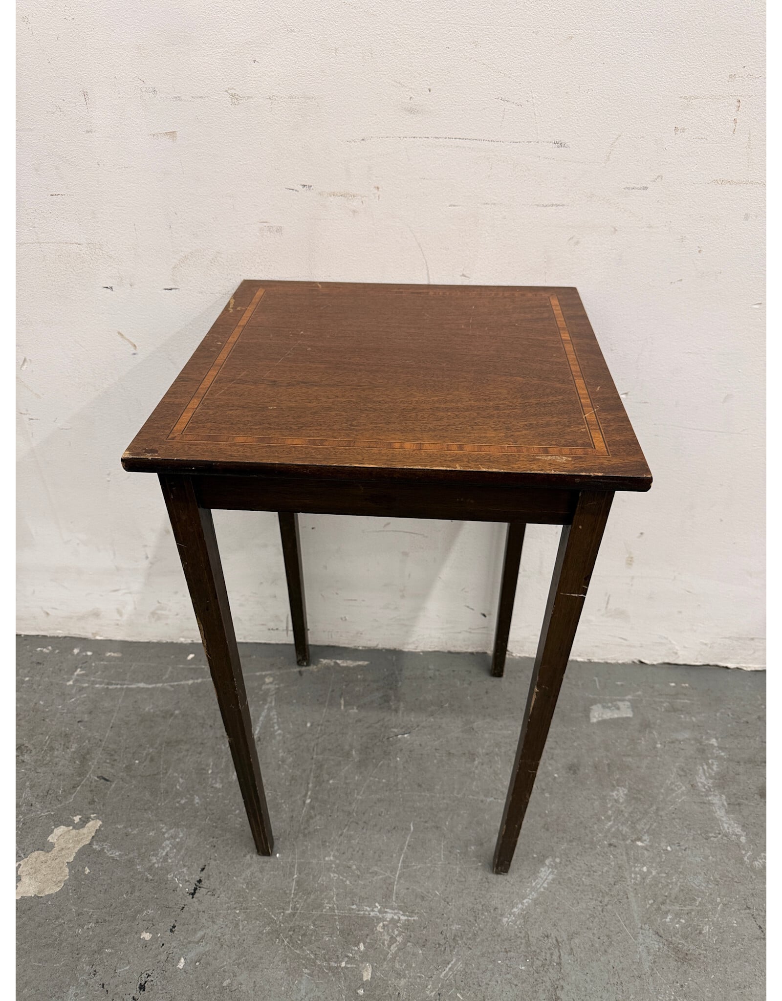Antique Georgian Style Wood Side Table
