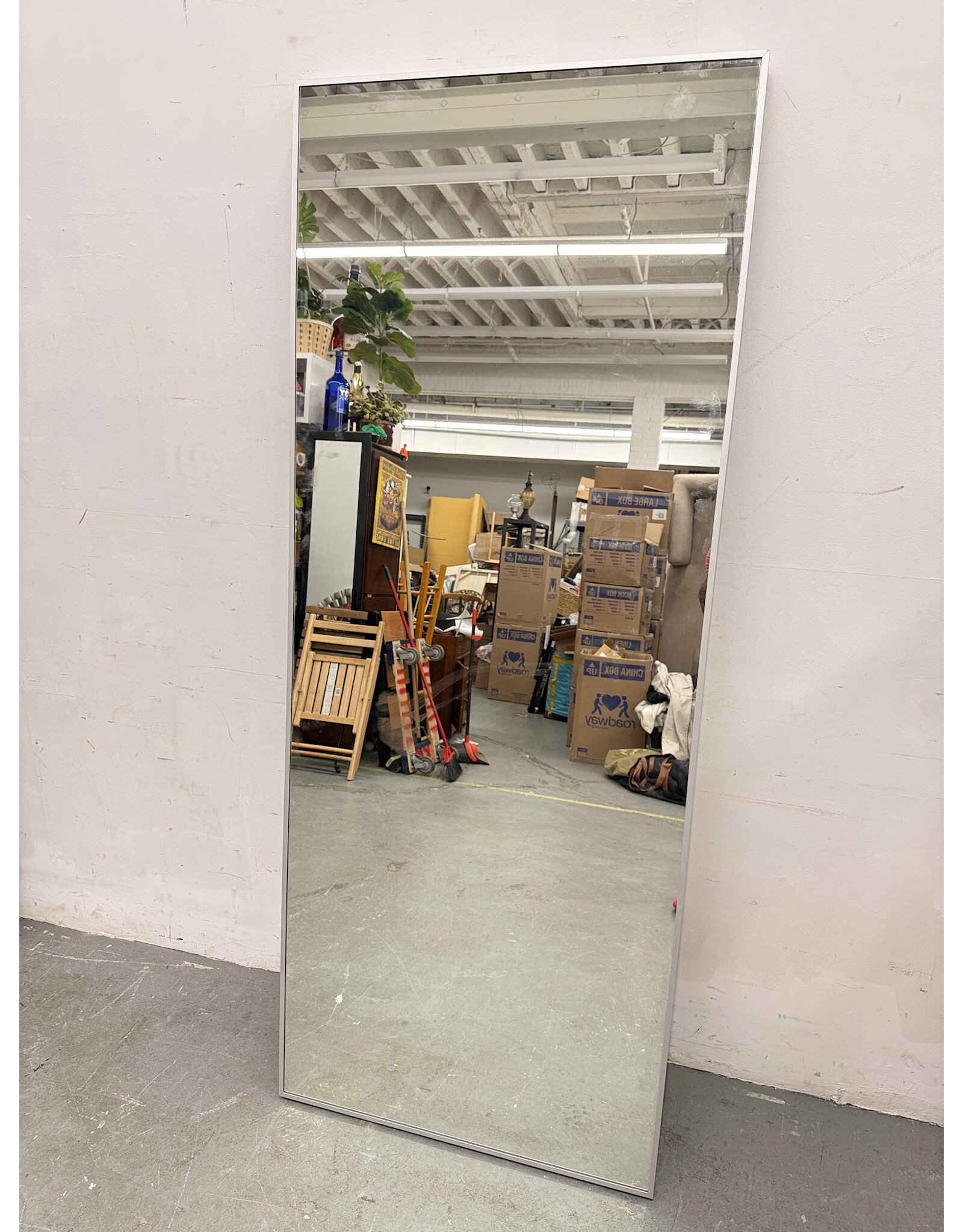 Modern Slender Standing Mirror