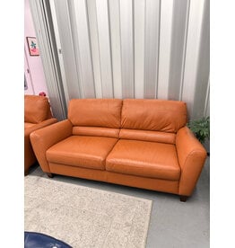 Almafi Leather Sofa