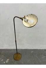 Vintage Brass Clam Shell Floor Lamp