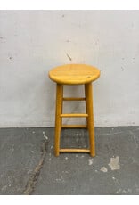 Rustic Wooden Barstool