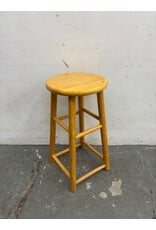 Rustic Wooden Barstool