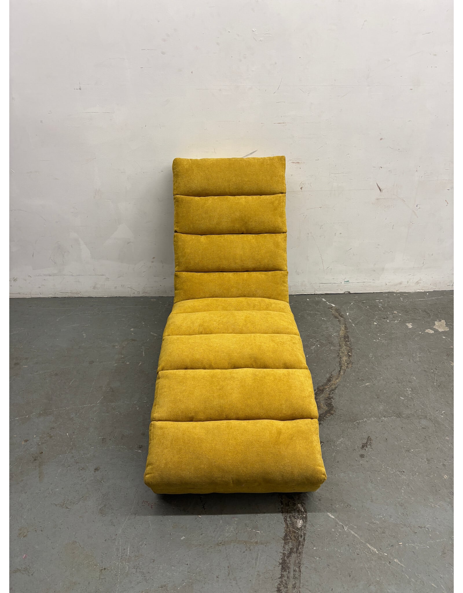 Mustard Chaise Lounge Chair